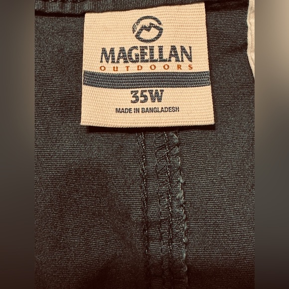 Magellan Outdoors Flat Front Chino Shorts - Picture 3 of 5